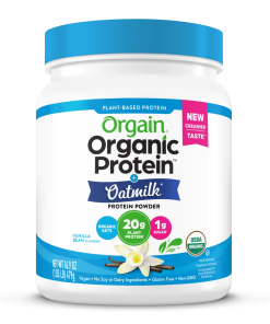 Organic Protein™ + Oatmilk Plant Based Protein Powder - Vanilla